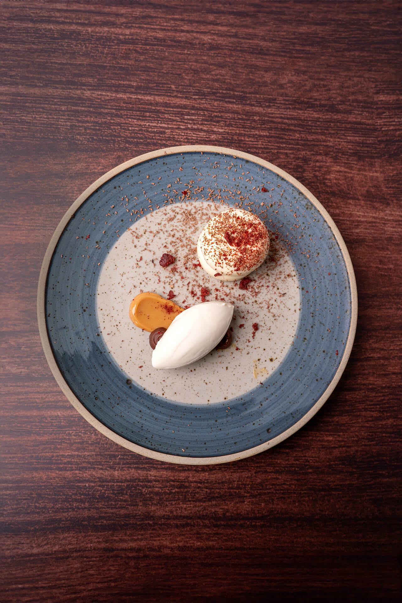 Black forest cherry dessert